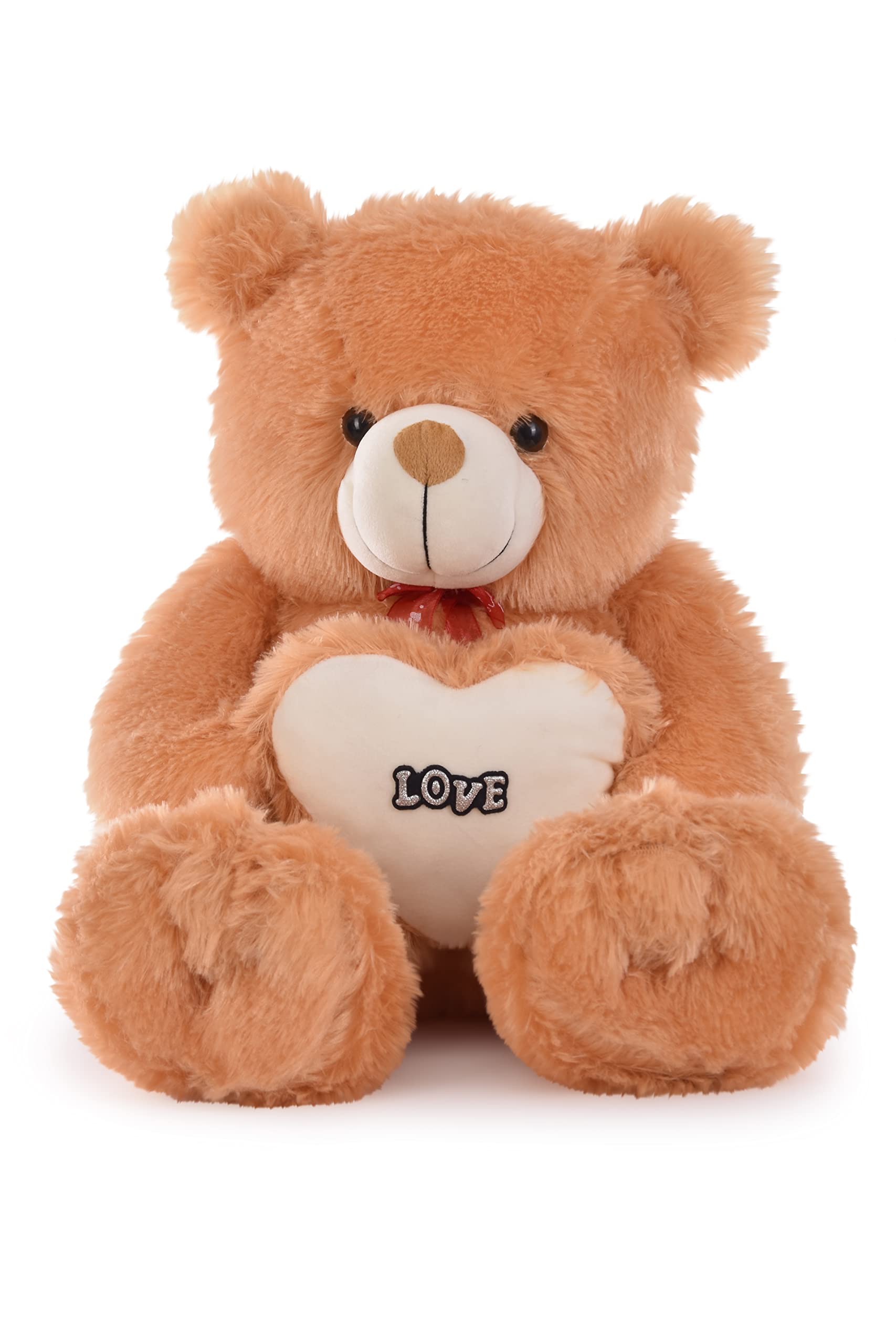 GOLDENHUB TOYS Brown Plush Huggable Teddy Bear with Heart, 60 cm Stuffed Toy (B0D9S9H4CM) Amazon Price History, Amazon Price Tracker