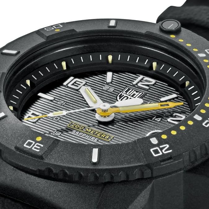 Luminox Navy Seal Foundation Military Watch, 45 mm | Black|Black | 20ATM
