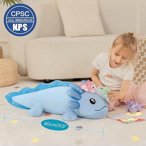 Vista 53 de MaoGoLan - Animal de peluche de dragón, juego de 7 piezas, mamá dragón con 4 dragones bebés y 2 huevos, para niñas, niños y bebés, regalo