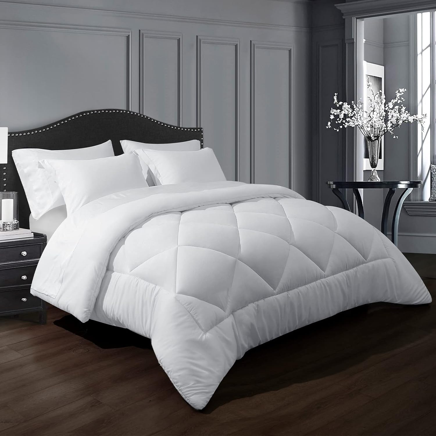 PHF Ultra Soft Comforter Sets Queen7 Pieces Bed in A Bag