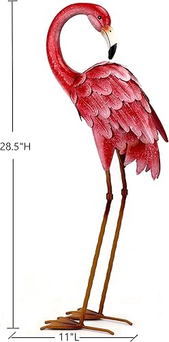 Miniatura 3 de Shorayn Estatuas de gallo de metal, estatuas de jardín al aire libre, decoración de pollo de metal, esculturas y estatuas de jardín, adornos de