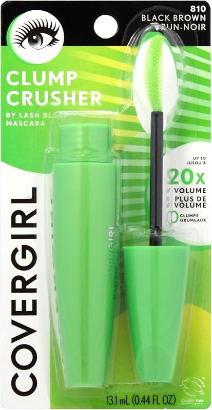 COVERGIRL - Clump Crusher by Lash Blast Mascara, 20X More Volume, Double Sided Brush, Long-Lasting Wear, 100% Cruelty-Free