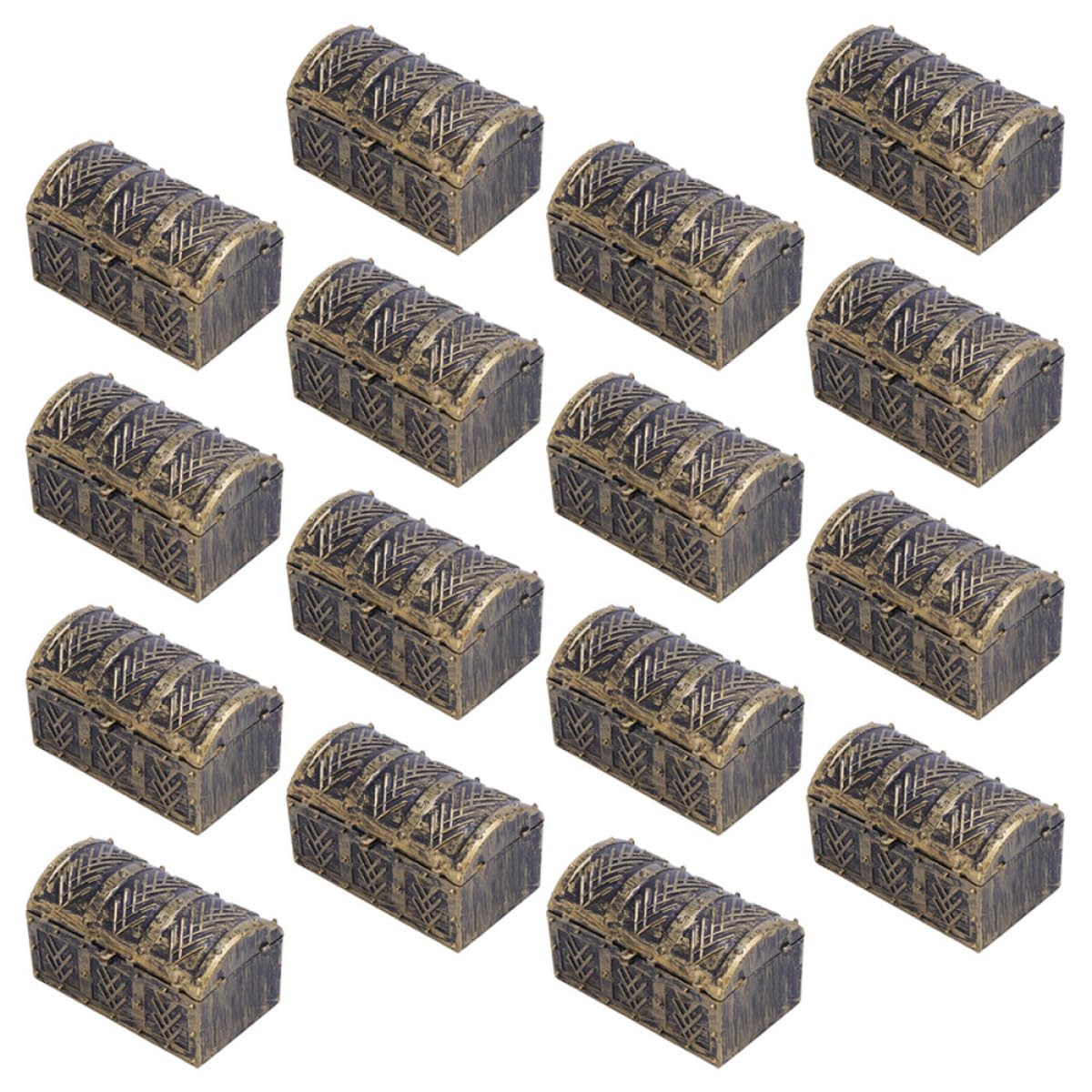 Coffre au trésor vintage Healvian boîte de rangement pour bibelots