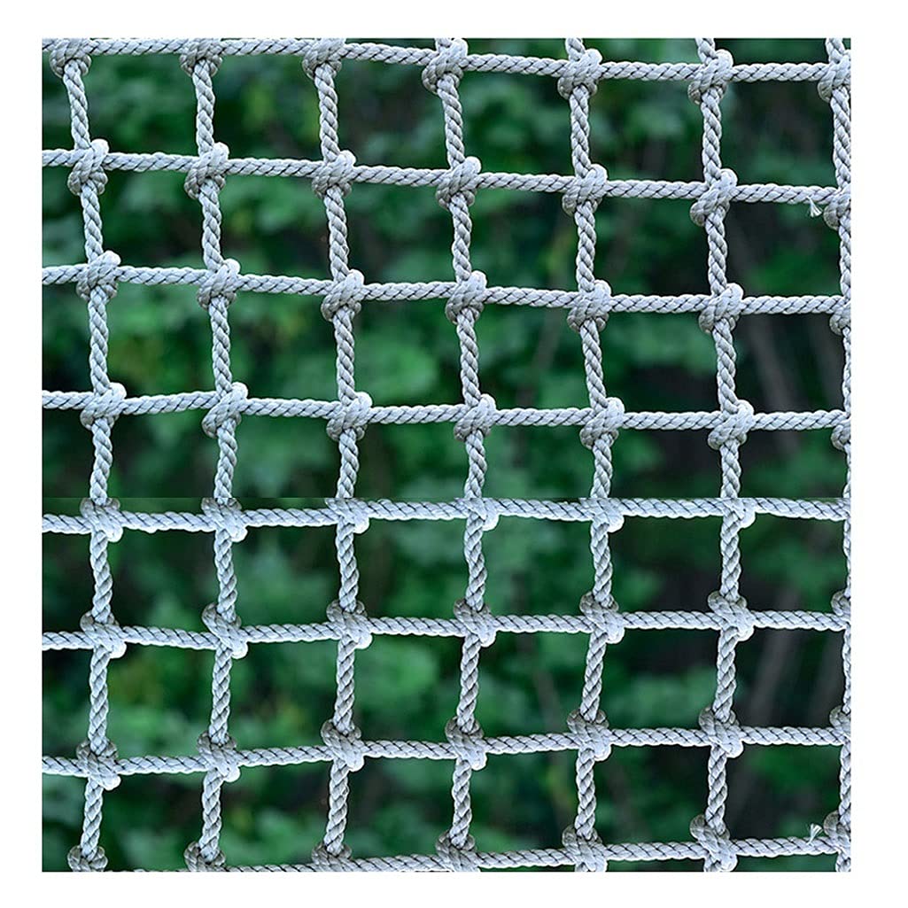 Gjzqdkx 10X10cm Kids Climbing Frame Net - Durable Polyamide Rope Cargo Net For Outdoor Play, Garden Plant Support, Mesh, 1X4m (3.3X13.12ft) - Perfect For Children‘s Training Activities