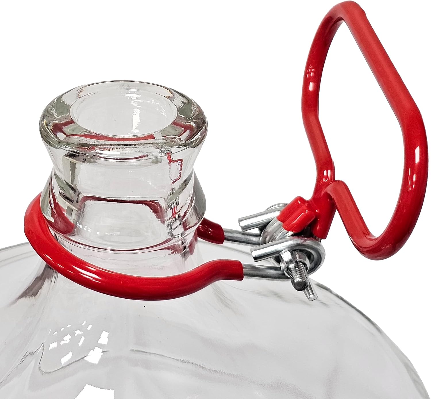Home Brew Ohio 5 Gallon Glass Carboy with Carboy Handle