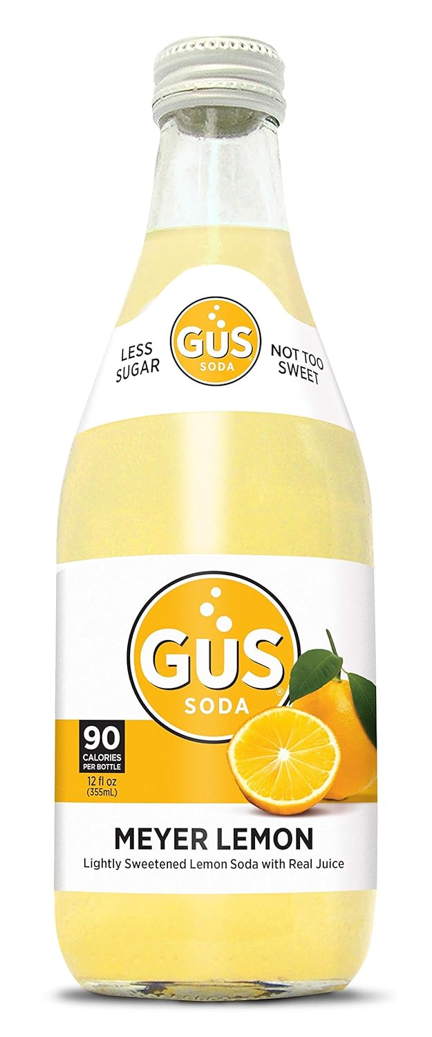 GuS Soda - Dry Blackberry - 12 oz (24 Glass Bottles)