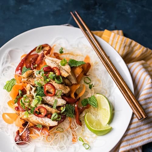 Miniatura 7 de KA-ME Bean Threads - Fideos de vidrio cantonés sin gluten, paquete de 3.75 onzas (paquete de 4)