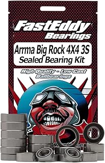 FastEddy Bearings Compatible with Arrma Big Rock 4X4 3S Sealed Bearing Kit