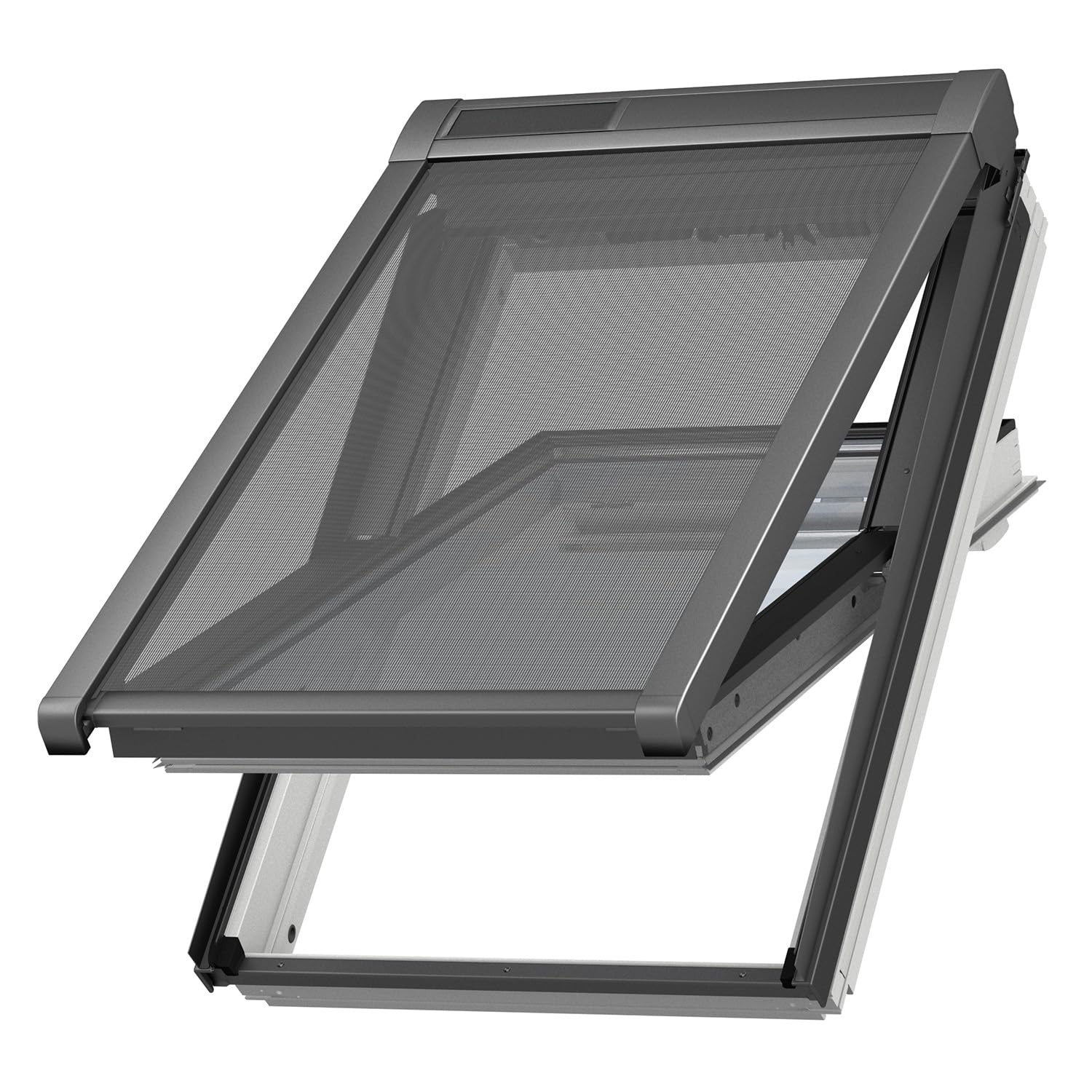 Velux Black Original Solar Operated Anti-Heat Blind For Roof Window 804, U04, Uk04