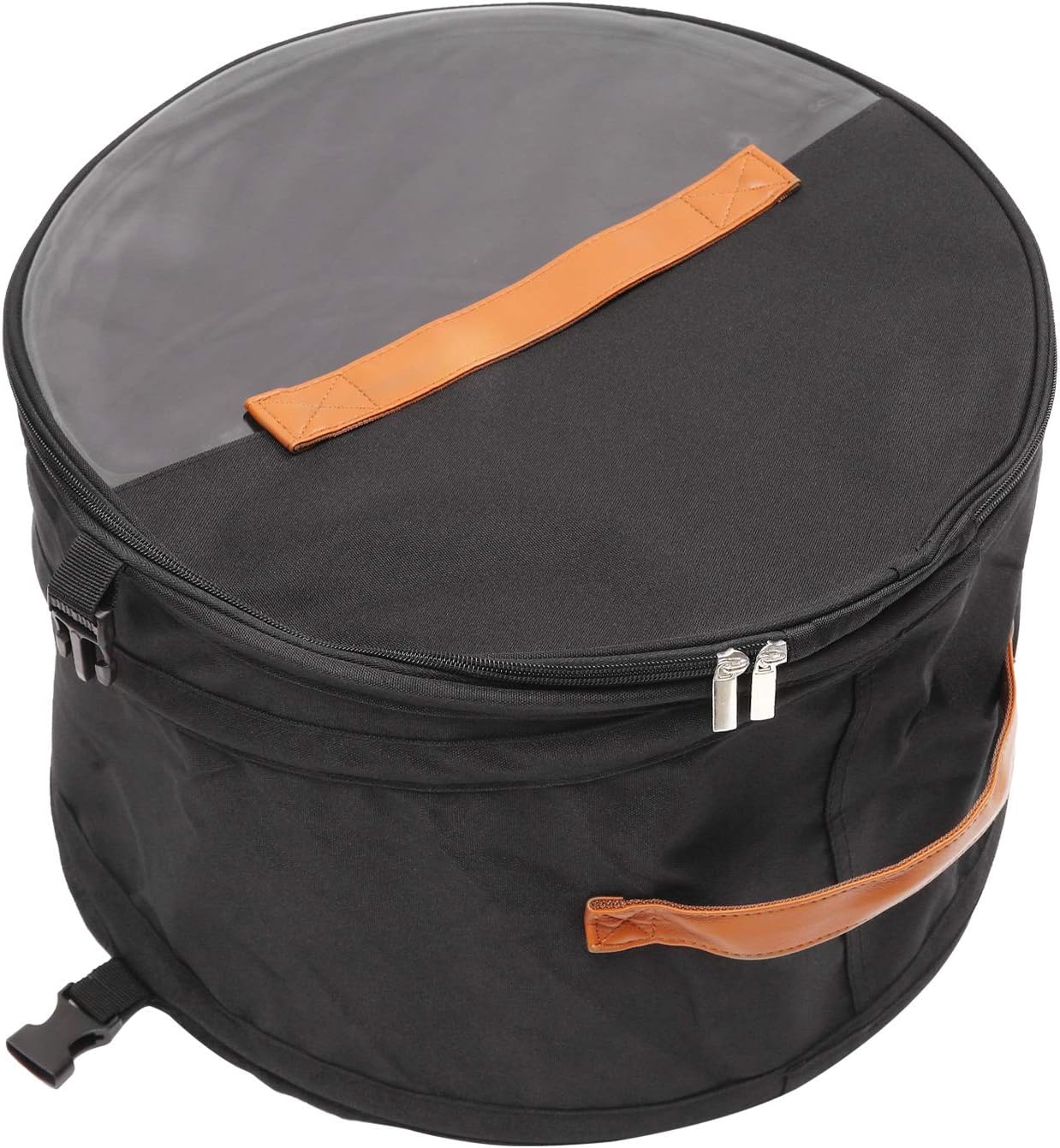 Goklmn Foldable Round Storage Box With Lid, Large PopUp Hat Storage