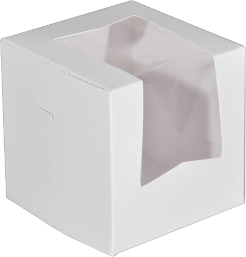 Miniatura 10 de Southern Champion Tray 0908 - Caja de cartón de papel de estraza, revestimiento de arcilla, blanco, sin ventana, 4-12pulgadas de largo x