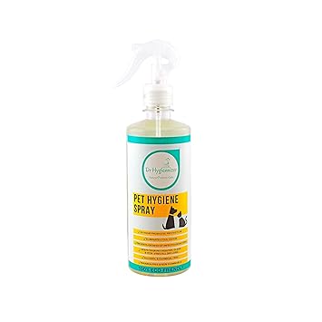 DR HYGIENNIZER Pet Hygiene Spray 500 ml|100% Ecofriendly, Natural, Chemical-Free,Non-Toxic|Paraben-Free &Skin-Friendly| 24 Hour Probiotic Protection with citronella and Lavender Oils