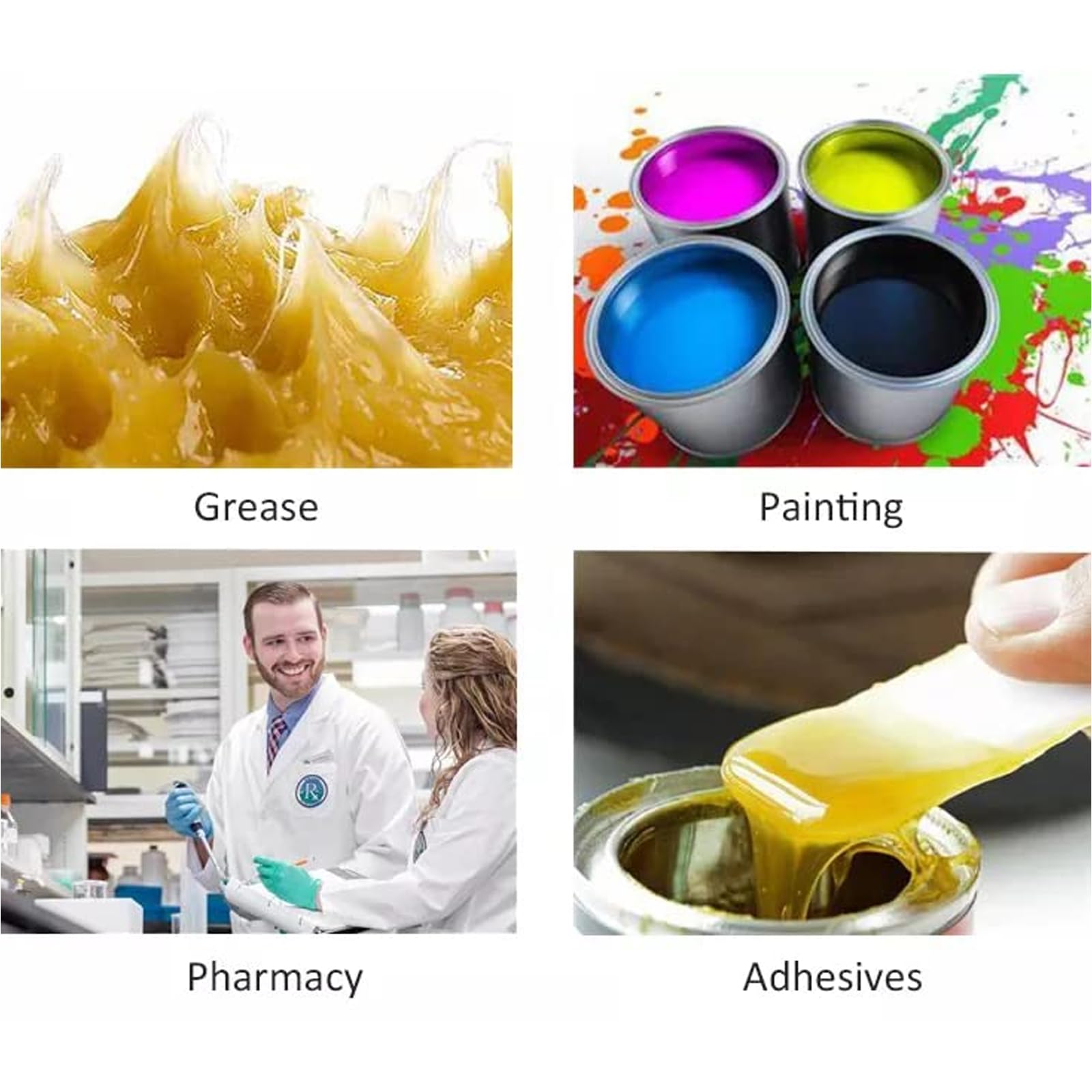 Viscosímetro rotativo digital, medidor de viscosidad de 1-100.000 mPa.s con 4 rotores, ± 2% de precisión de medición para pinturas, recubrimientos, adhesivos y grasas