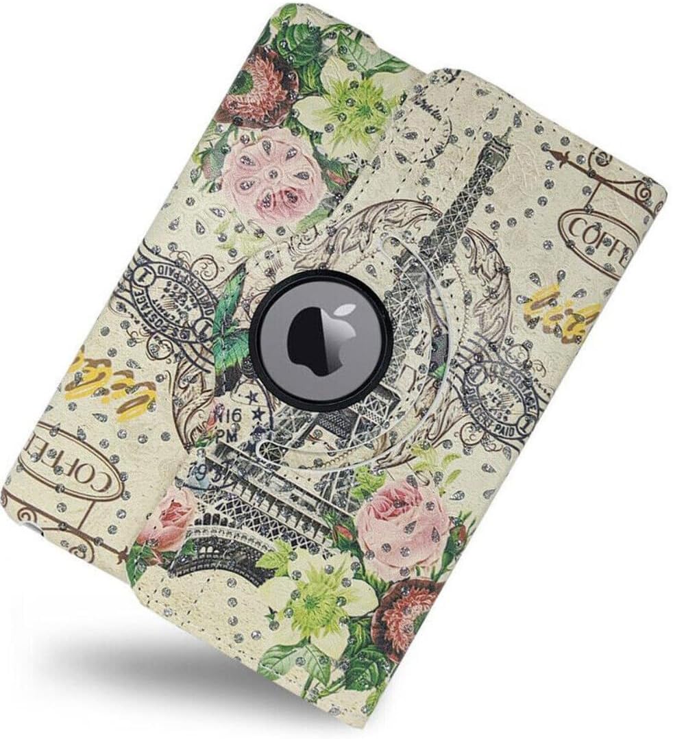 360 Rotating Leather Tablet Case Cover For Apple iPad Air 2 / 2nd Generation Red, Tablet Cases