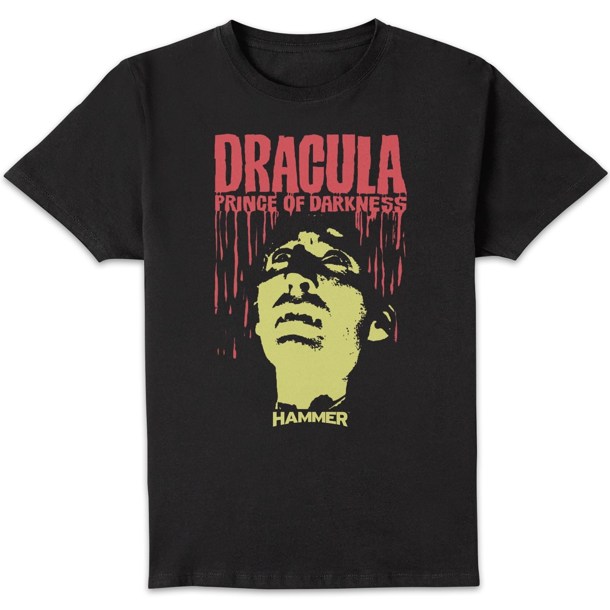 Hammer Horror Dracula Prince Of Darkness Men's T-Shirt - Black - XXL