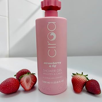 Strawberry and Fig Shower Gel, 33.8 fl oz