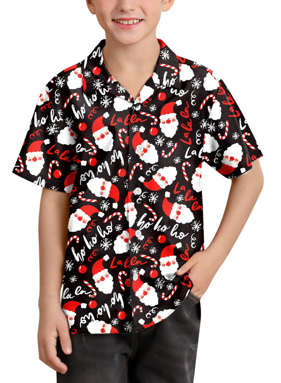 BesserBay Unisex Kids 4th of July Shirt Girls Boys Patriotic Button Down Shirt American Flag Top 4-14 Years