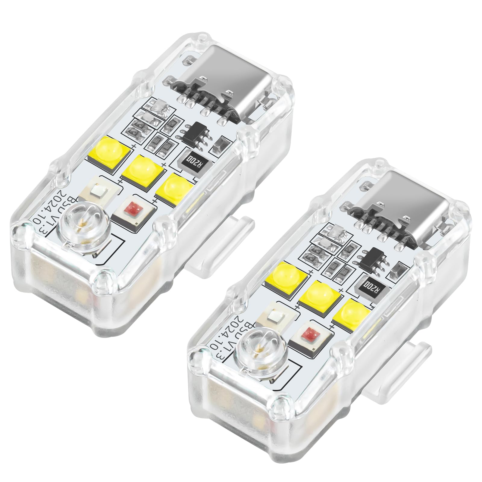 Drone Strobe Lights,Night Flying Anti Collision Light,LED Flash Lamp for DJI Flip,Neo,Mini 3/4 Pro,Mini 4K/SE/2,Air 3S/3/2/2S,Mavic 3,Mavic 2,Spark,FPV,Avata 2,EVO Accessories(2 PCS)