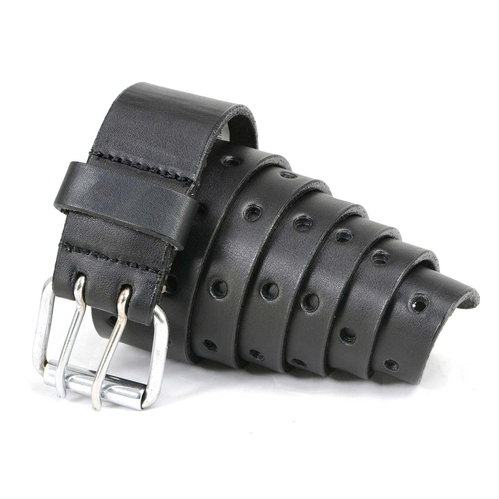 Milwaukee Leather Men's Interchangeable Buckle Leather Belts
