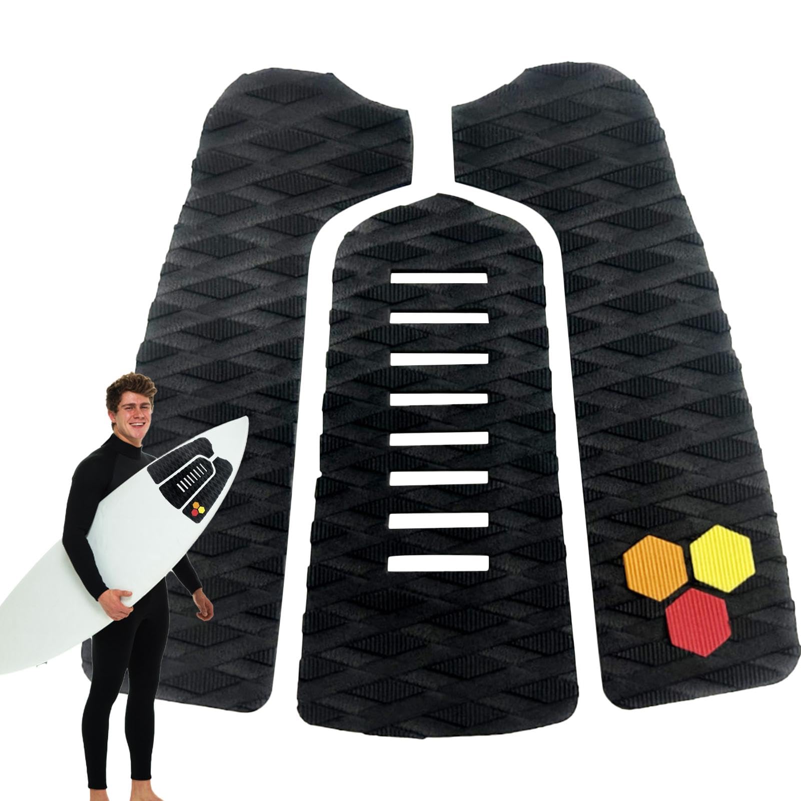 Eva Surfboard Deck Pads | Surfbrett-Deckgriffe | Anti-Rutsch-Surfpads | Die Eva Surfboard Deck Traction Pads wurden entwickelt, um Surfern hervorragenden Halt und Kontrolle auf ihren Boards zu bieten
