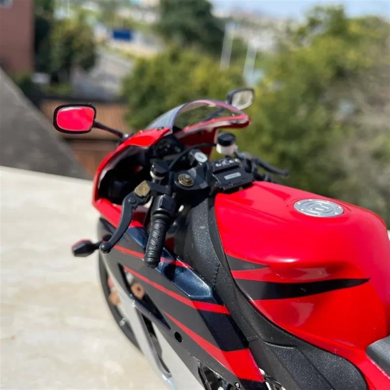 Modell 1:10 Für CBR 1000RR Motorrad Modell Spielzeugauto Sammlung Spielzeug