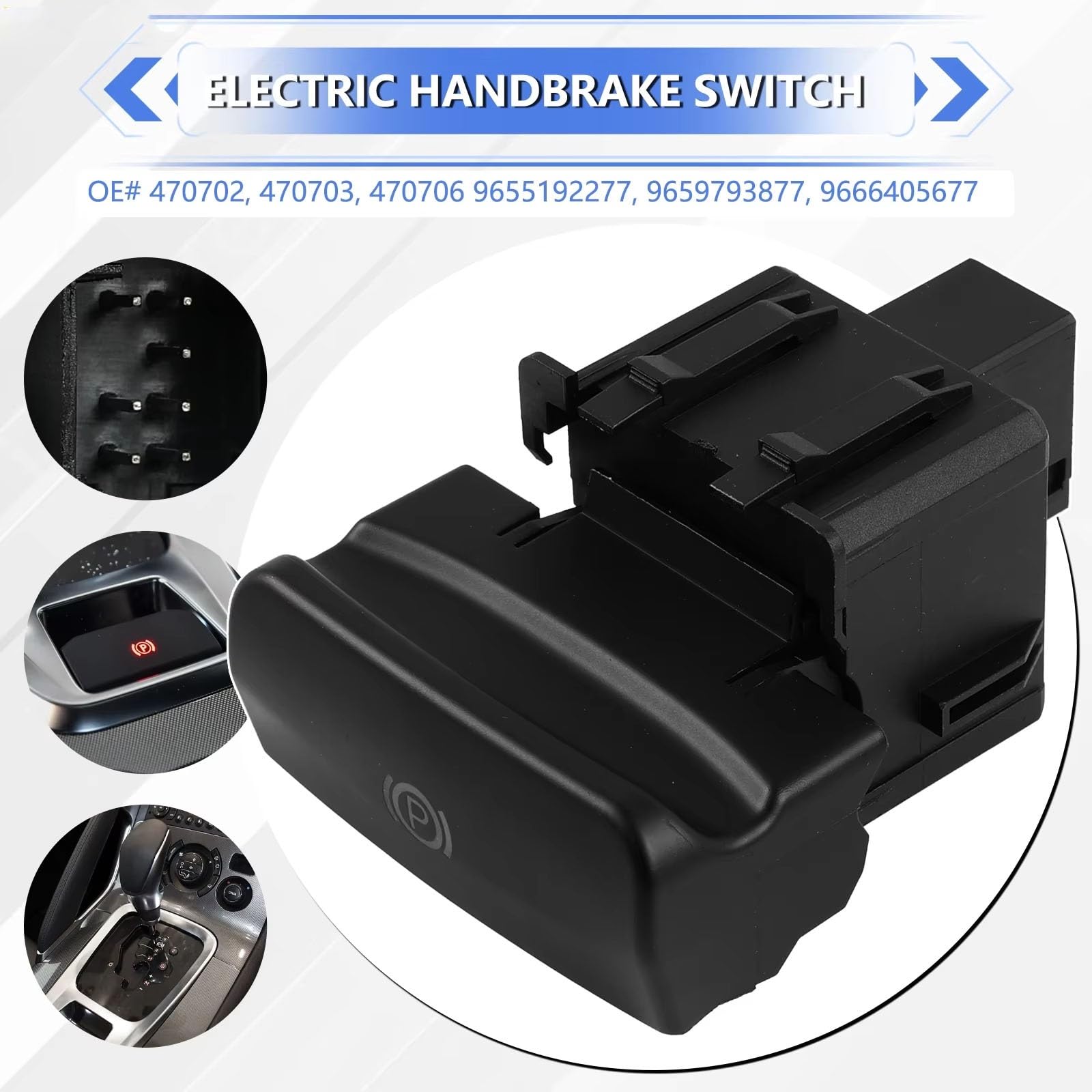 Bouton De Frein De Voiture pour Peugeot pour 308 pour CC 2009-2015 Interrupteur de Frein Bouton