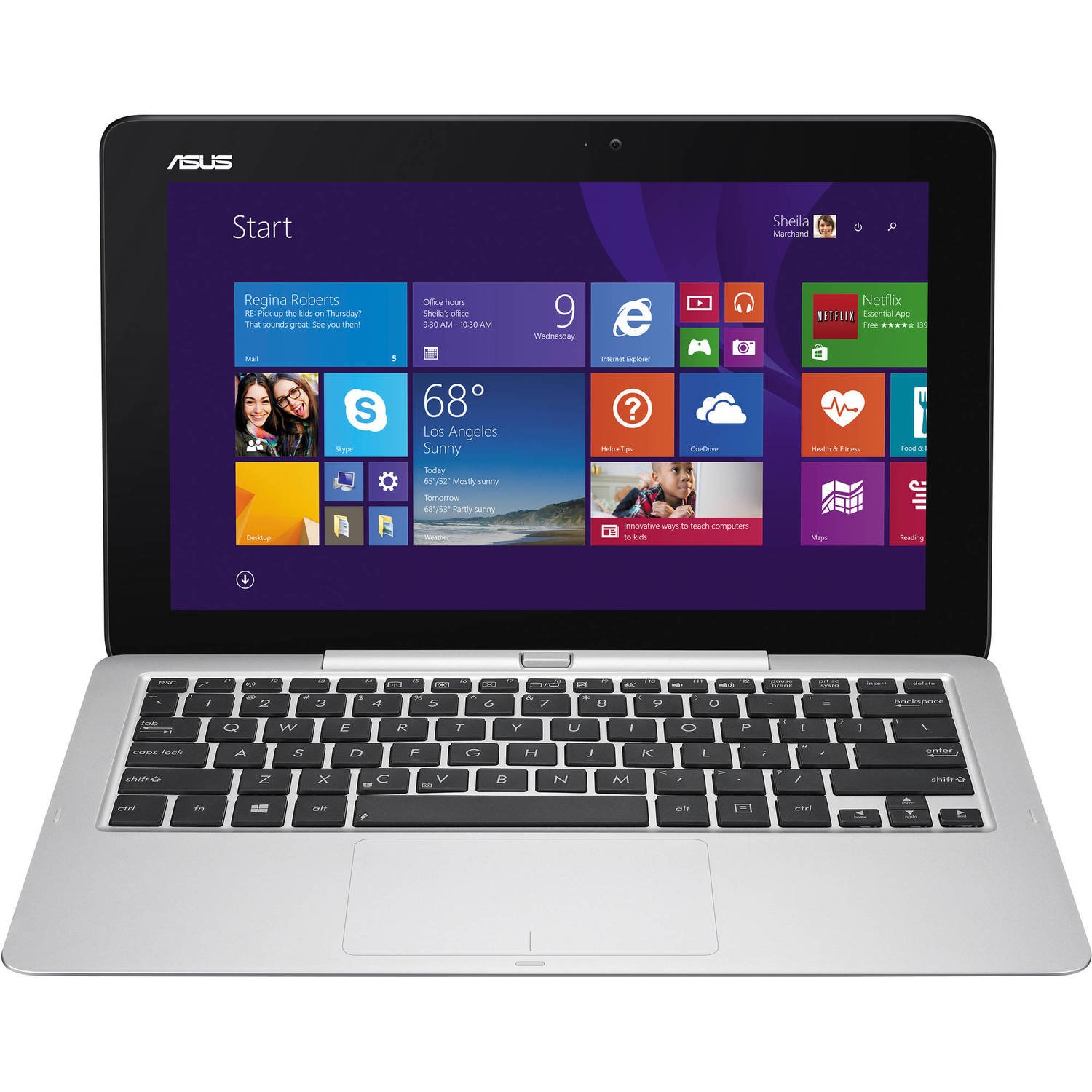 Amazon.com: ASUS Transformer Book 12-Inch T200TA-C1-BL 2-in-1