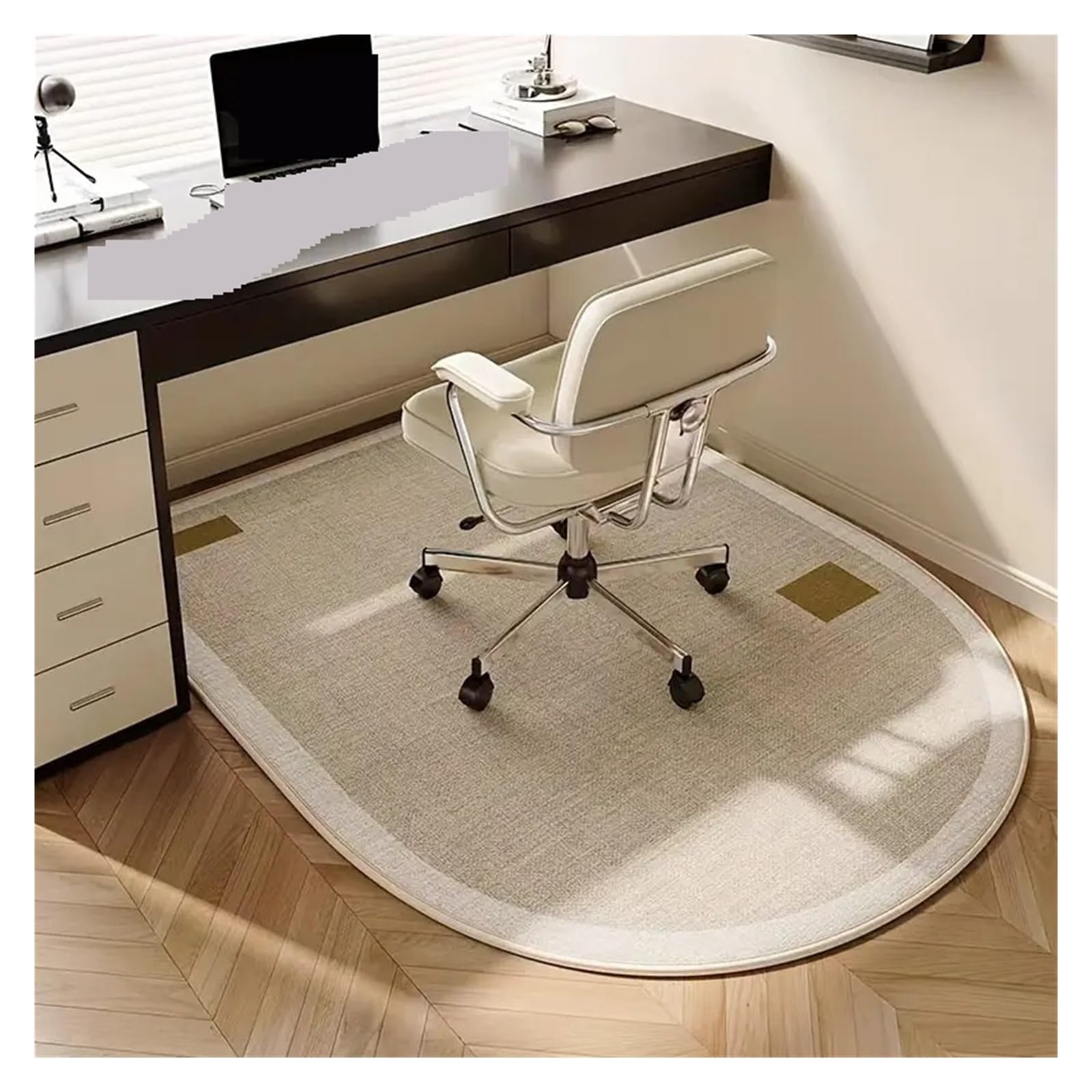 Protector Silla de Oficina Escritorio de Estudio, Silla giratoria, Alfombrilla for Suelo, Mesa Simple, cojín Suave, Antideslizante, for pies for Dormitorio, Alfombra for Oficina(Color 1,120x160cm)