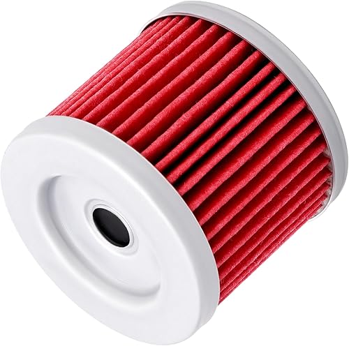 Miniatura 7 de AHL 131 Filtro de aceite para SUZUKI AN400 BURGMAN 400 2007-2015  AN400 Z 2009-2012, AN250 Burgman 250 1999-2007, AN125 BURGMAN 124 1996-2000, SP