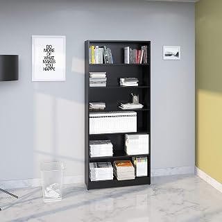 Klaxon Casemate Home Decor Book Shelf-Black Price In India