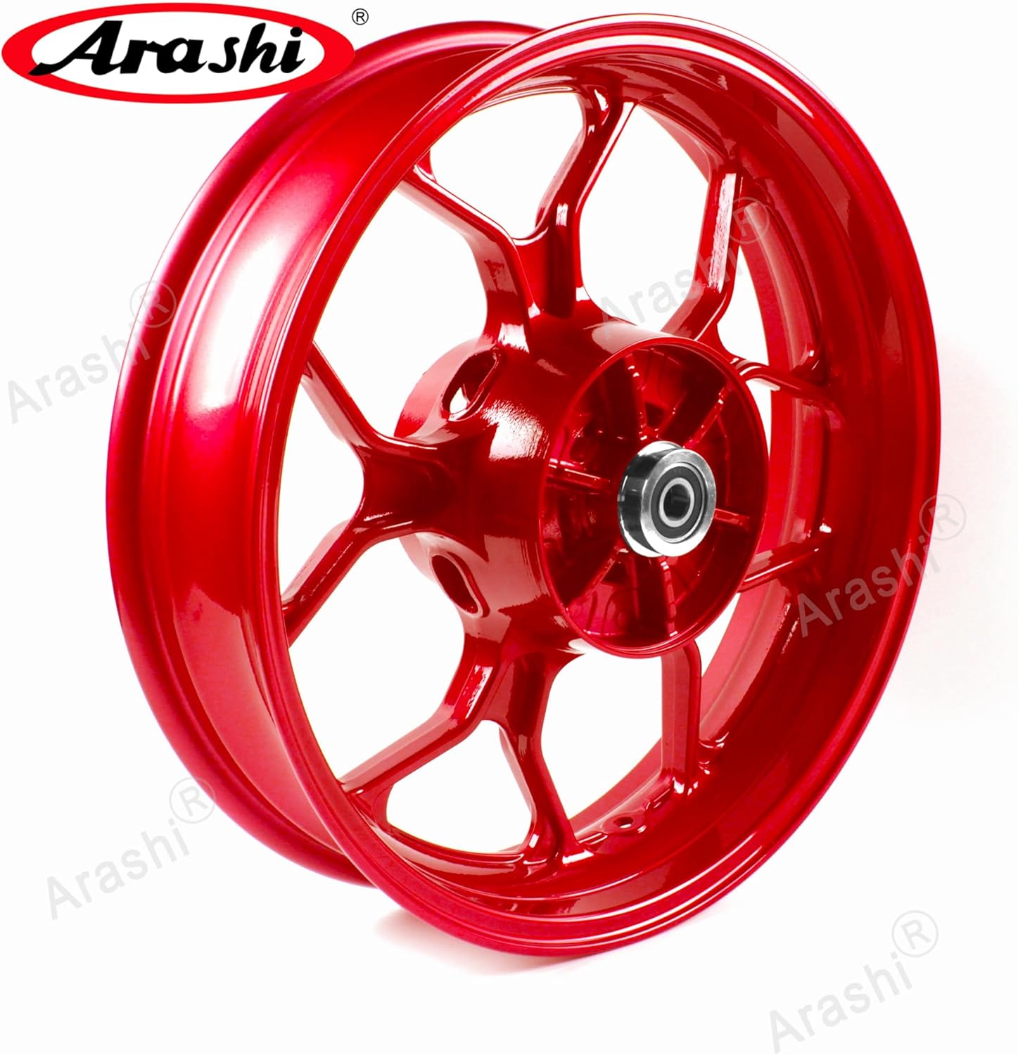 Arashi Rear Wheel Rim for Yamaha YZF R3 R25 2015-2025 ABS include, MT03 MT25 2015-2025, Motorcycle Replacement Accessories Parts Red