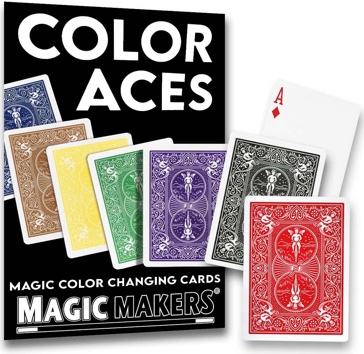 Magic Makers Color Aces - The Ultimate Color Changing Card Trick