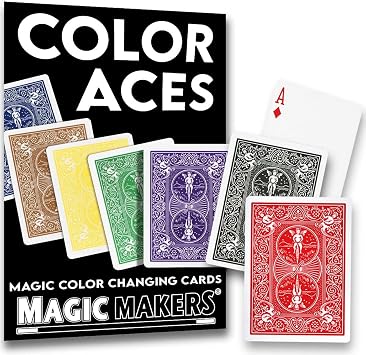 Magic Makers Color Aces - The Ultimate Color Changing Card Trick