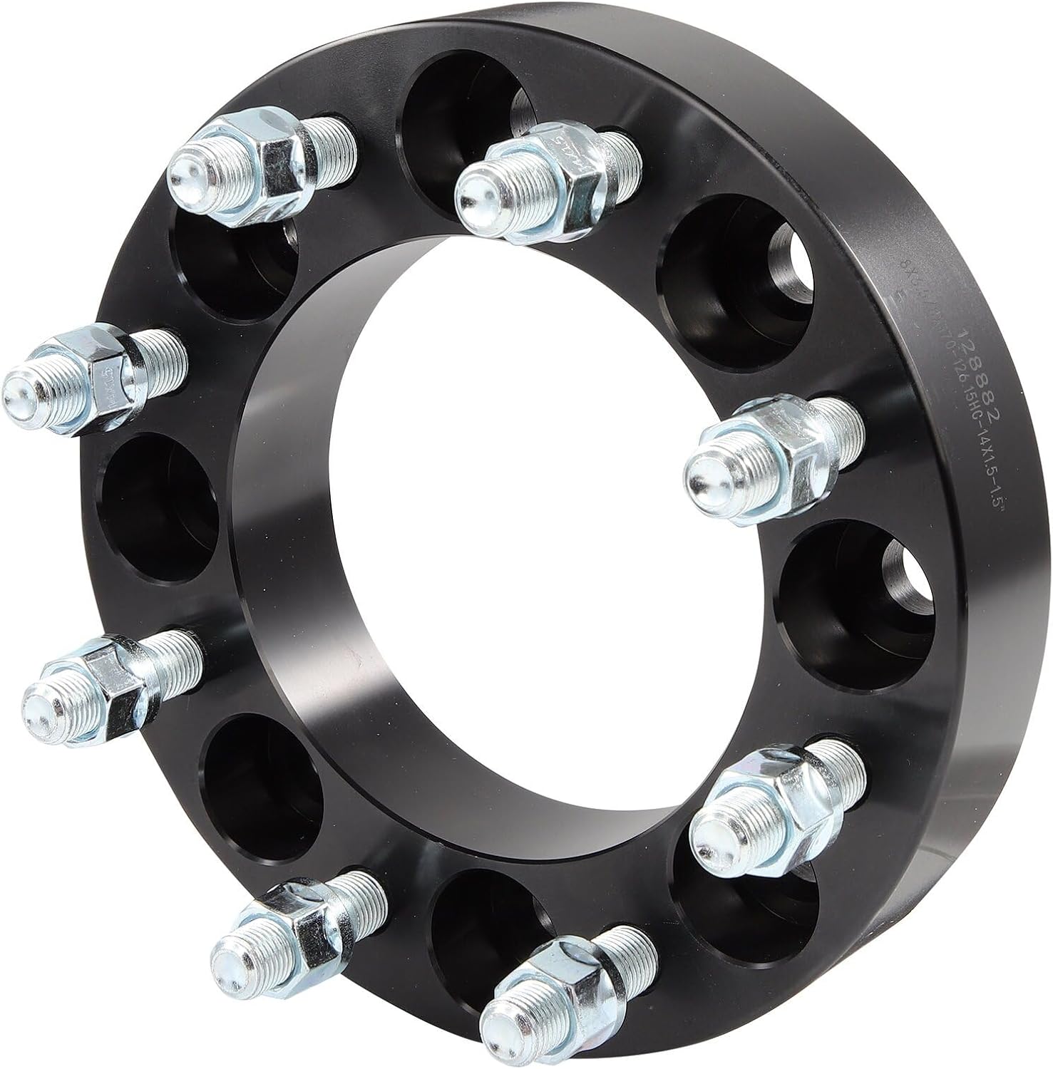 ECCPP 8x6.5 to 8x170 Wheel Adapters 1.5 inch 8 lug Fit for Ram 3500 2012-2018 for Chevrolet Silverado 1500 HD 2001-2006-4PCS
