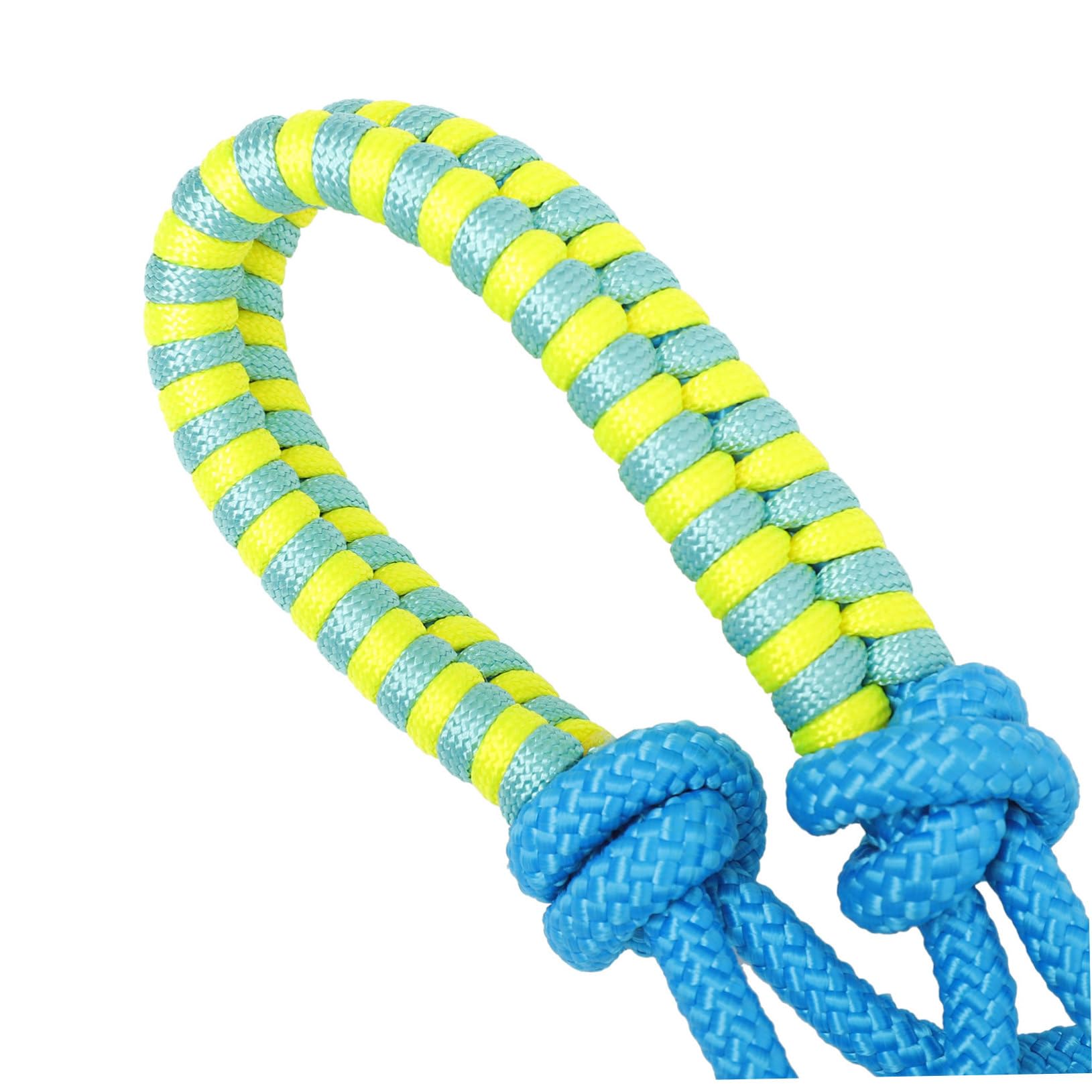 Cavezza di Corda per Cavallo Regolabile, 1 Pezzo, Nylon Nero