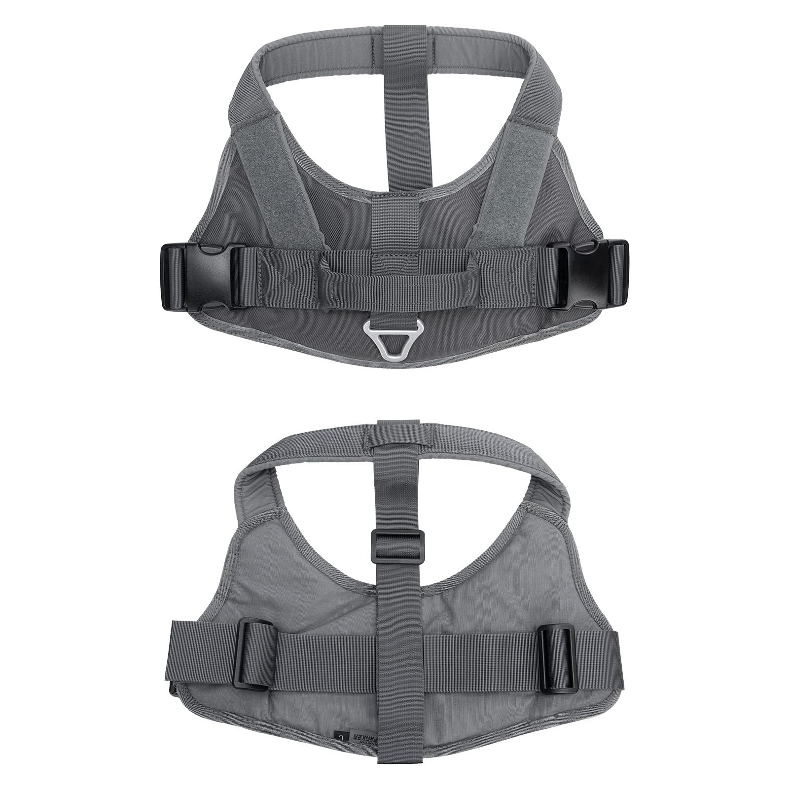 EXCELLENT ELITE SPANKER Arnés táctico para perro, arnés militar de patrulla sin tirones, chaleco militar para perro, chaleco ajustable de entrenamiento para perros de trabajo con asa para perros