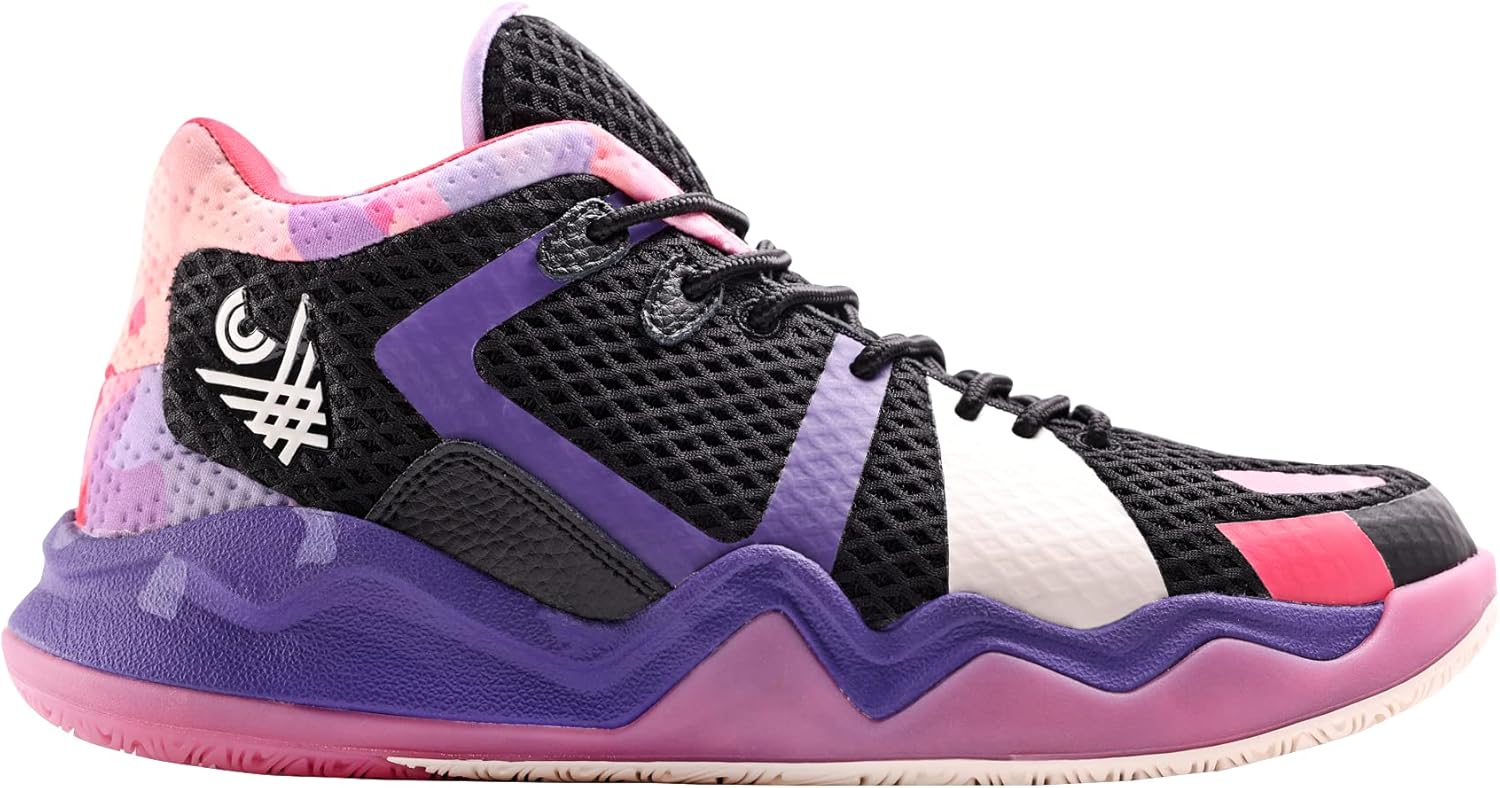 Crossover Culture Mens Basketball Shoes with Twitch Foam Midsole and Wavybone Outsole for High Rebound and Traction