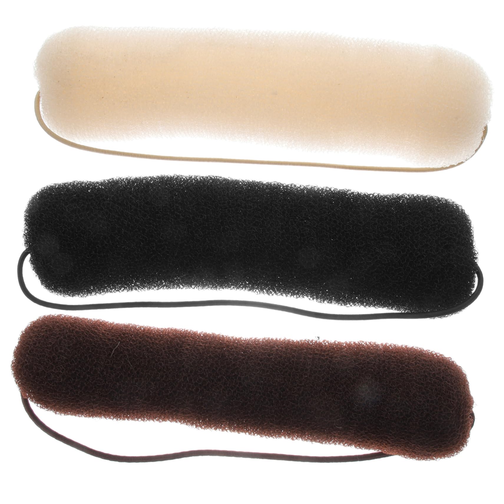 FOMIYES Juego De 4 Moldes Para Hacer Moños En Forma De Dona Para Mujeres Y Niñas Accesorios Fáciles De Moldear Para El Cabello 3 Unidades X 4