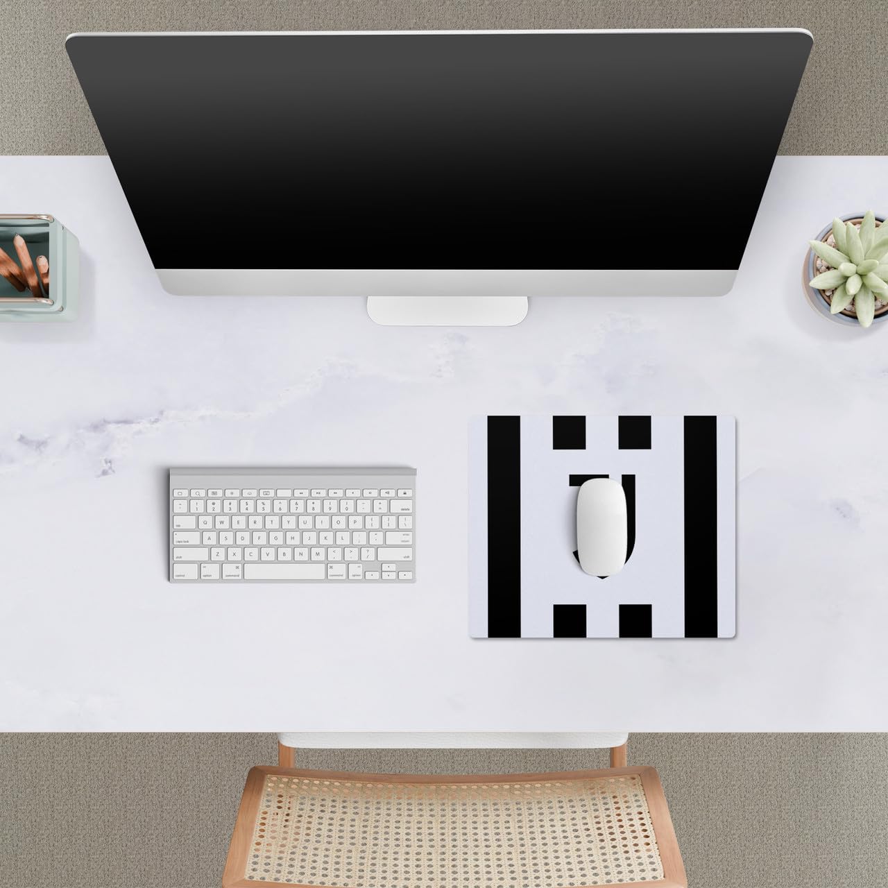 Head Case Designs Licenza Ufficiale Juventus Football Club Home Kit 2024/25 9.84 x 11.81 x 0.12 Inches (250 x 300 mm) - S Tappetino per Mouse E Scrivania da Ufficio per Giochi Tastiera PC