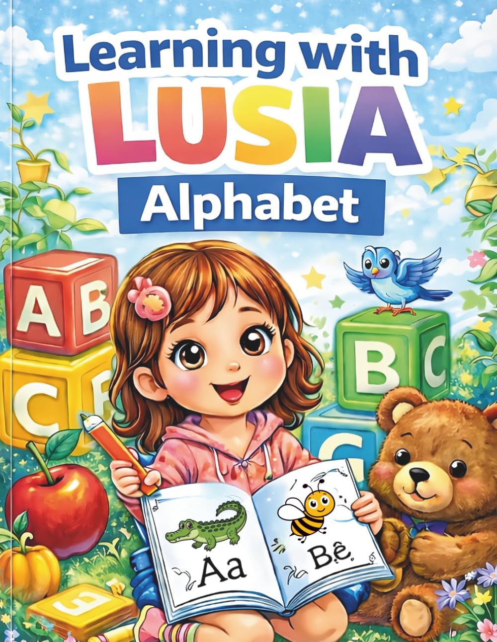 Learning with Lusia: Alphabet.: Fun ABC Workbook for Kids Ages 3–6