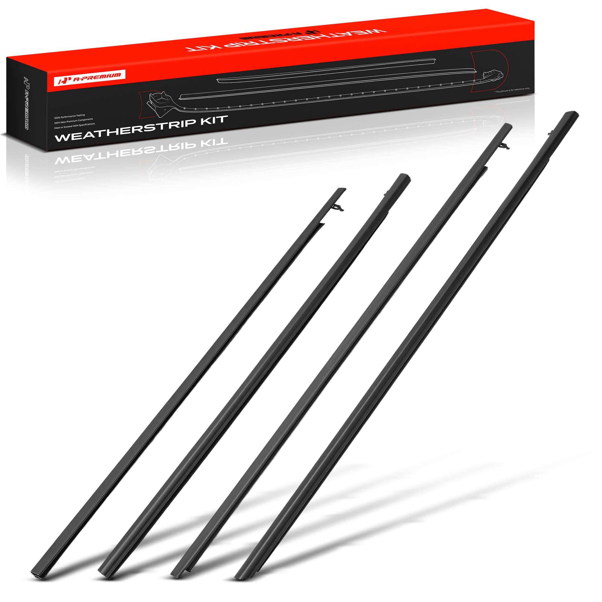 Amazon.com: A-Premium 4PCS Window Molding Trim Weather Stripping