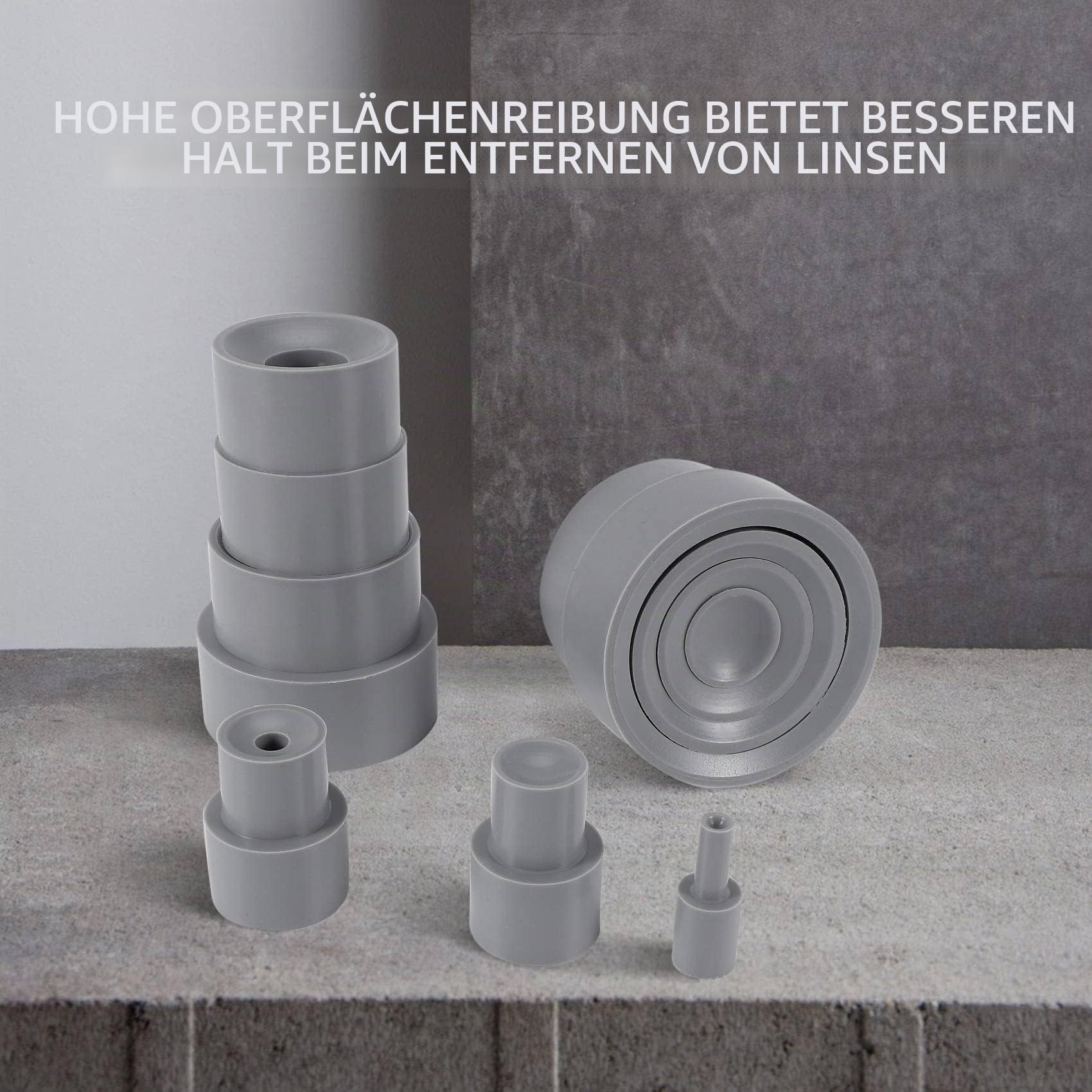 9-teiliges Objektiv-Reparaturwerkzeug-Set für Fotostudio-Zubehör Gummi, zur Entfernung von Ringen, 8-83 mm
