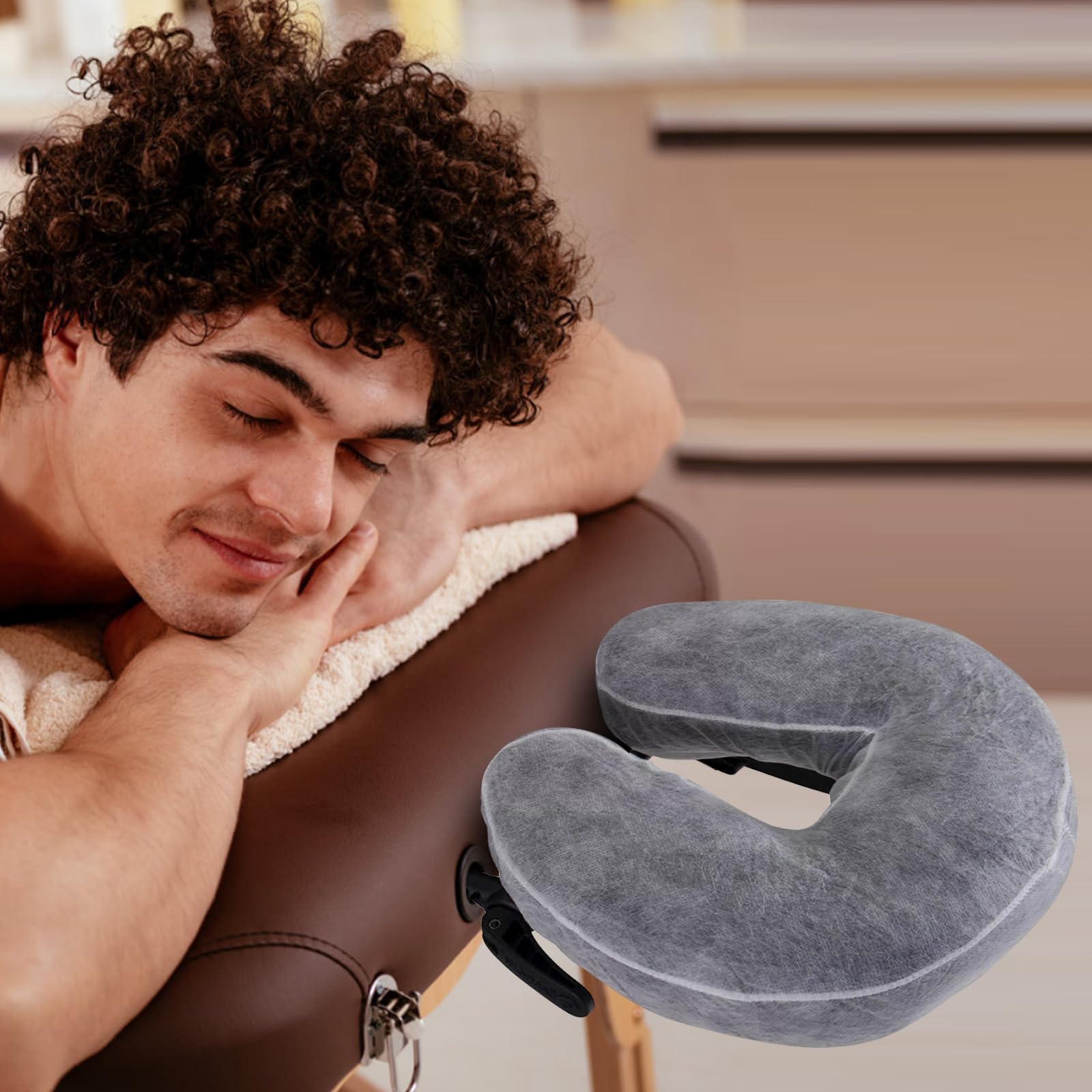 100 Piezas Fundas Para Reposacabezas De Mesa De Masaje, Fundas Masaje, Masaje Para Camilla De Masaje, Fundas Para Reposacabezas De Spa, Para Mesas De Masaje, Sillas De Belleza, Cama De Salón, 30*30cm