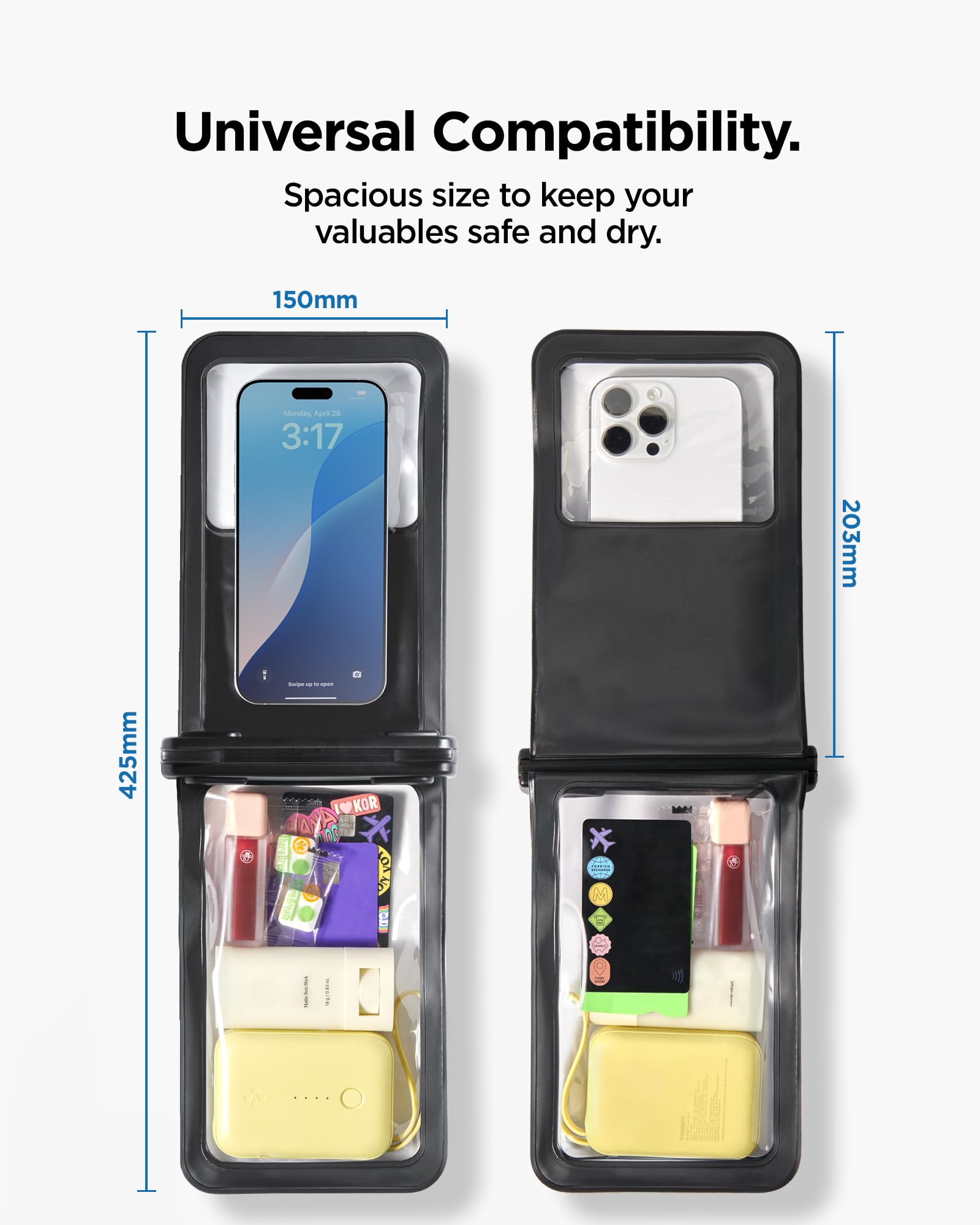 Custodia Impermeabile Spigen Aqua Shield A610 Per Smartphone - IPX8, Galleggiante | Compatibile Con IPhone, Samsung, Pixel - Foto 7