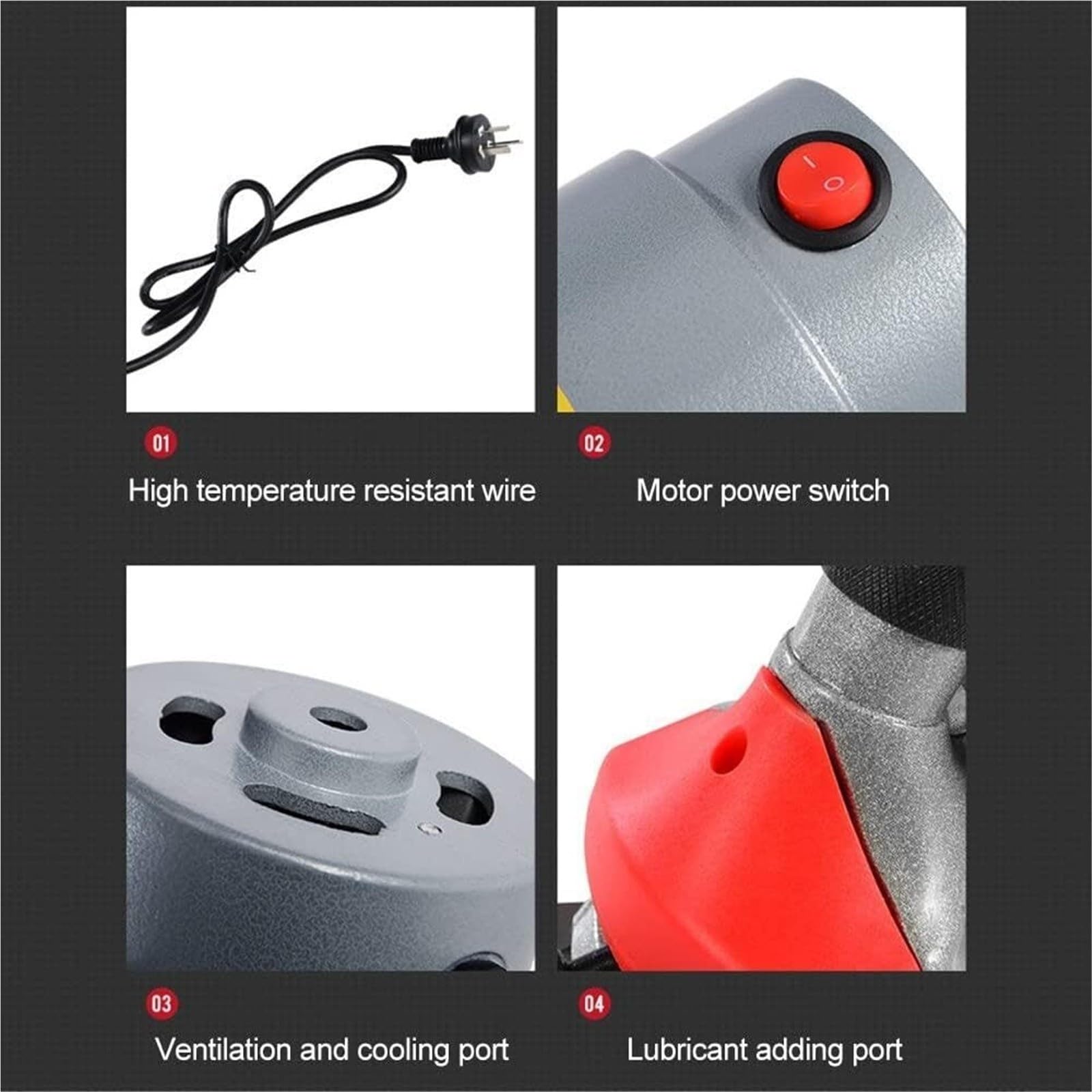 Tosatrice Elettrica 1000W per Pecore 13 Denti Rasoio per Lana