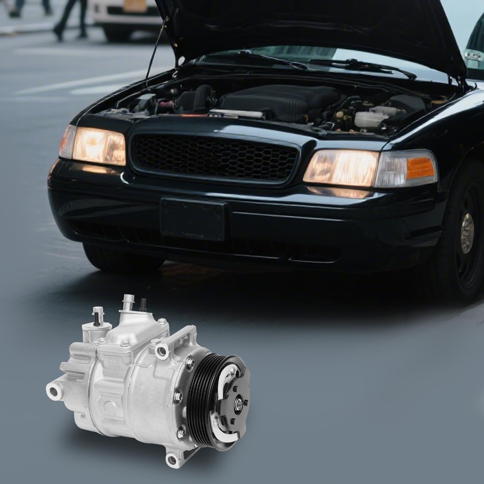Compresseur de climatisation, compresseur de climatisation, compresseur de climatisation de rechange pour voiture, camion ou SUV, etc