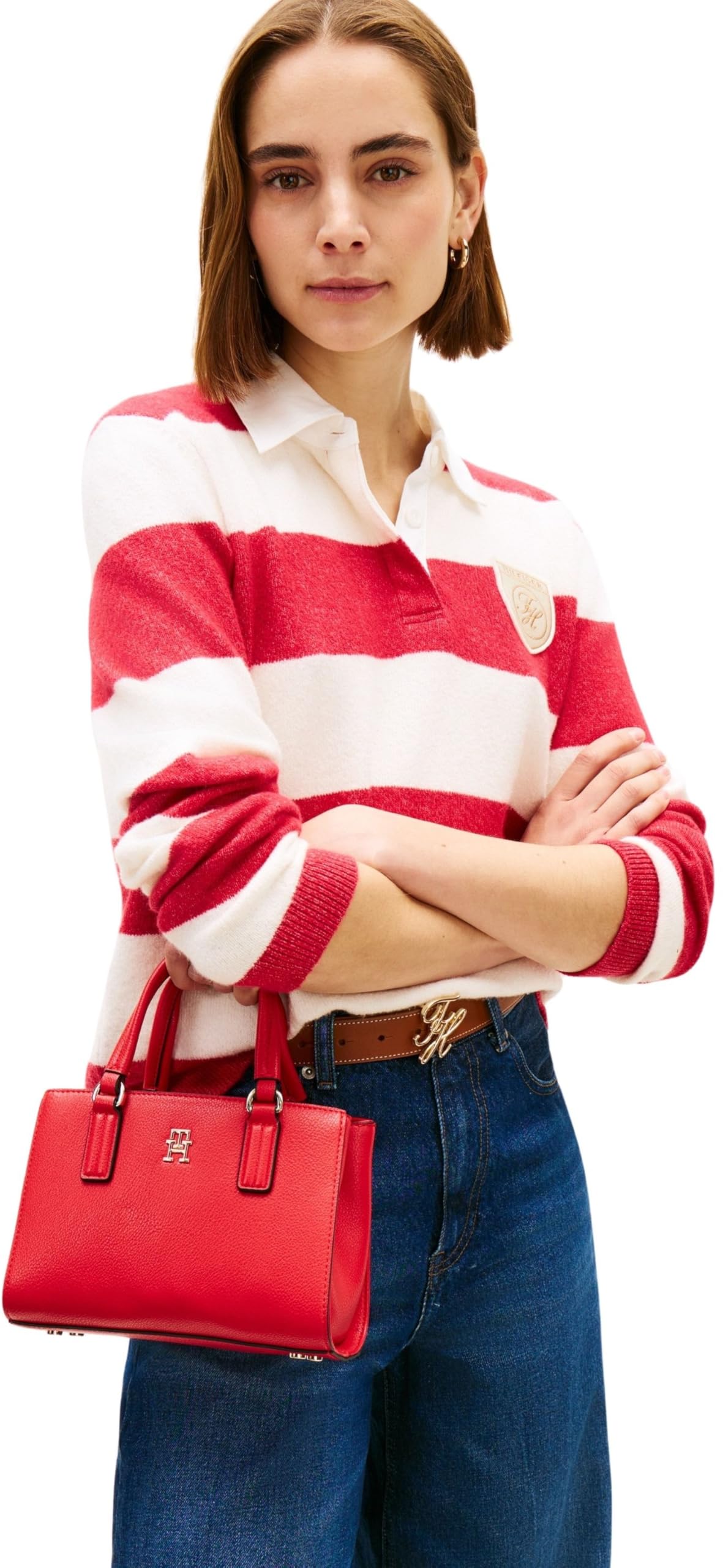 Tommy Hilfiger - Th Daily Mini Tote Aw0aw18379, Tote Donna