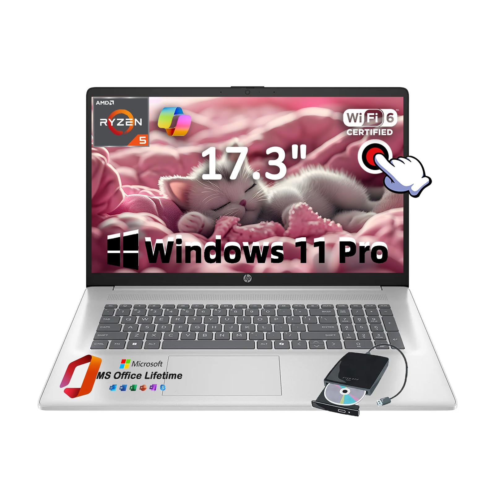 HP Laptop 17-cn3030ca 17.3
