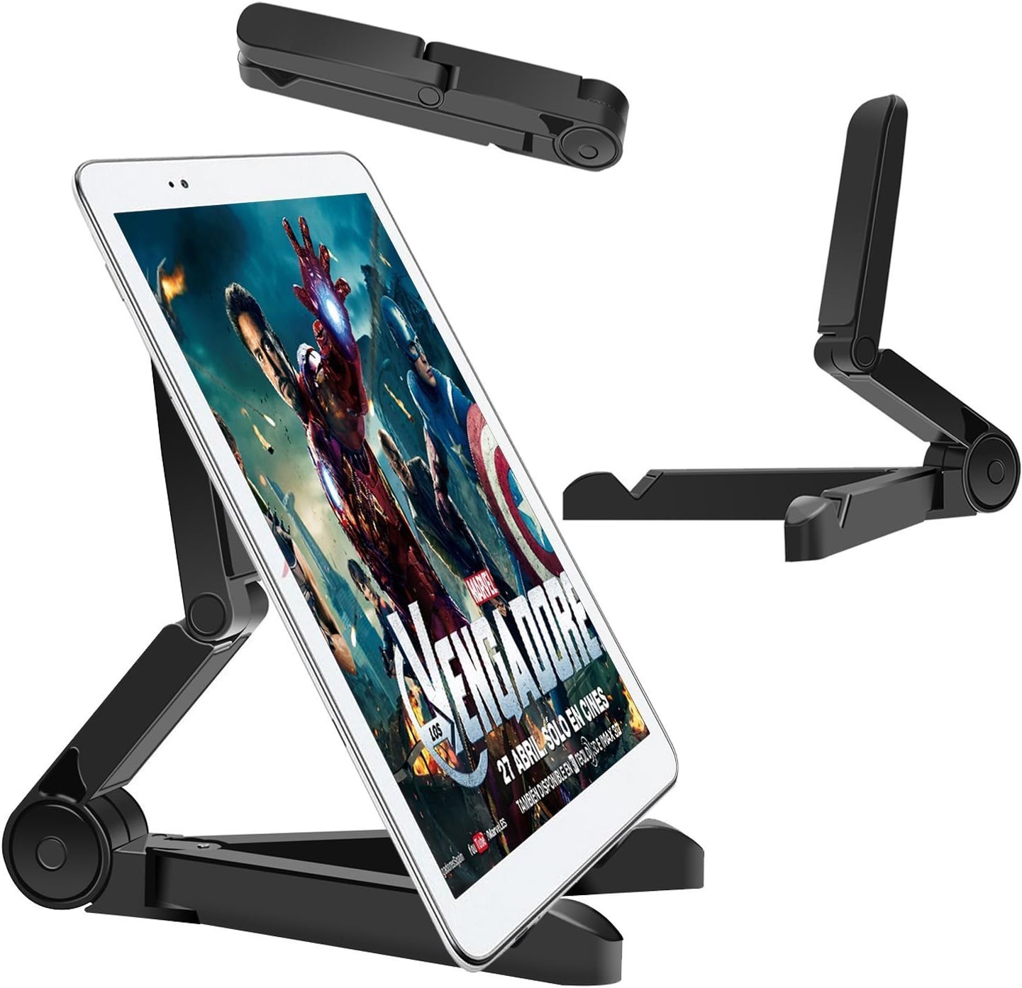Tablet Stand and Holders for 7-10 inch iPad, Kindle, E-Readers, Smartphones, iPhone, iPad Air , Samsung GalaxyTab,Black Color iPad stand