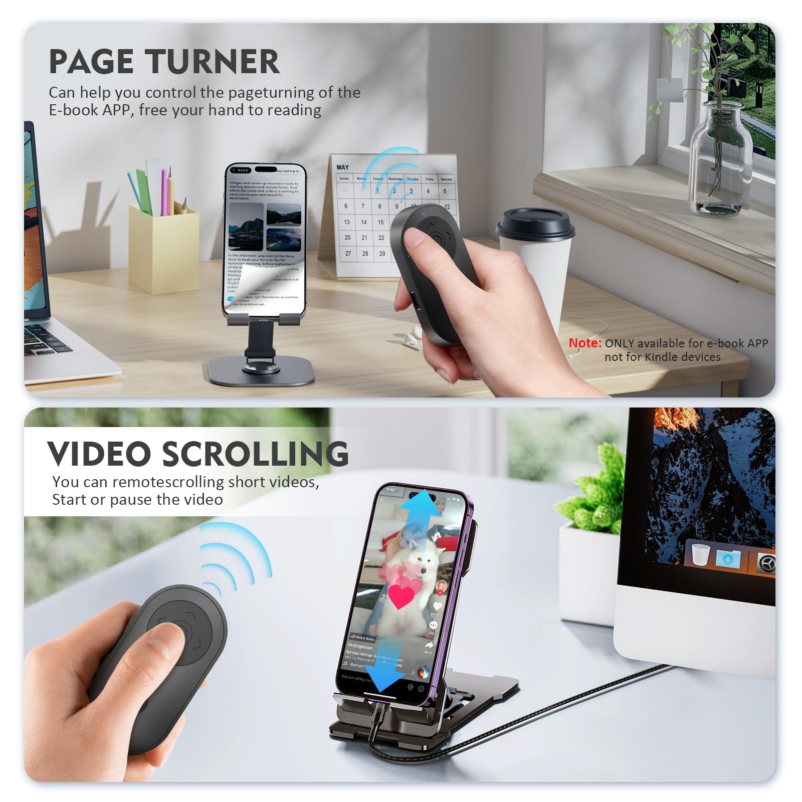 Zoom Mobile Camera Remote Control Phone Remote Wireless Camera